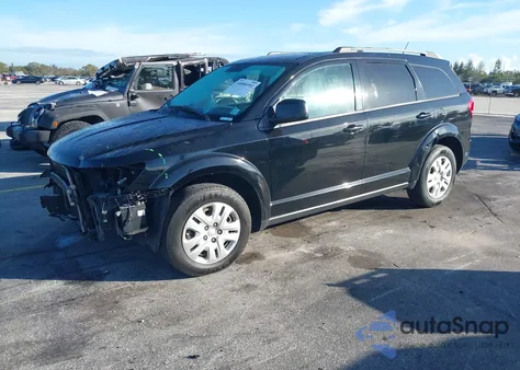2017 Dodge Journey Se из США, поврежденный, VIN 3C4PDCAB7HT569043